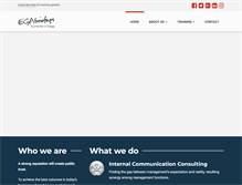 Tablet Screenshot of egabriefings.com